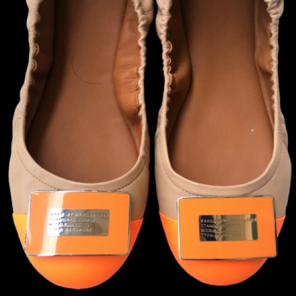 Marc by Marc Jacobs Ballet Flats 7.5 Block Colors